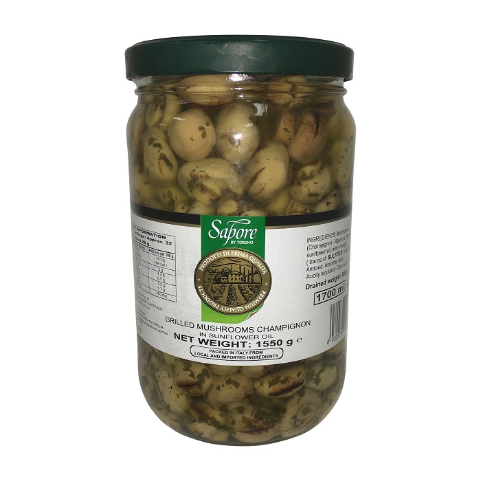 CHAR GRILLED MUSHROOMS JAR 1700ML