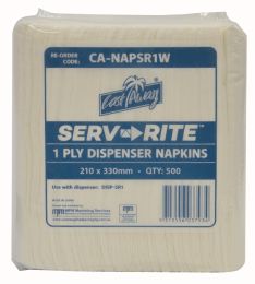 1 PLY SERV-RITE WHITE X 6000