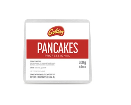 TIP TOP FOODSERVICE PANCAKES (6) 360G