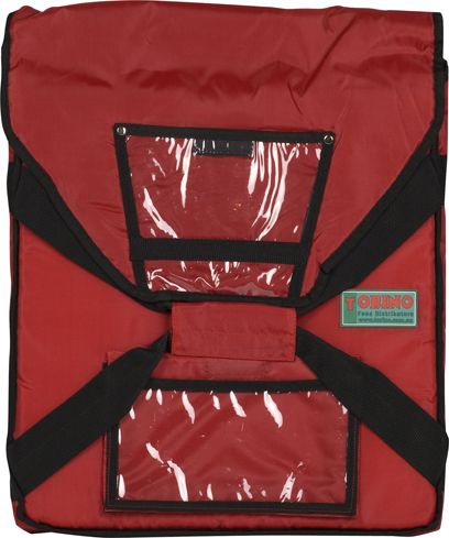 PIZZA DELIVERY BAGS RED