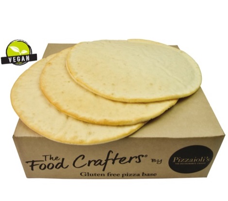 FOOD CRAFTERS GLUTEN FREE PIZZA BASES 10&quot; X 15