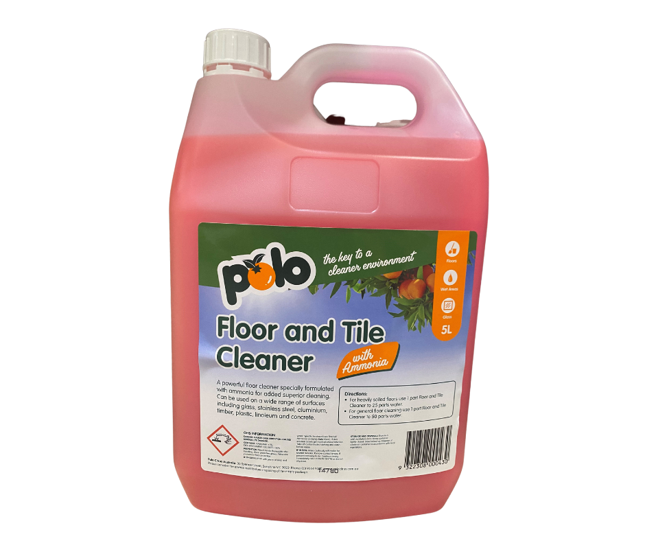 FLOOR &amp; TILE CLEANER WITH AMMONIA 5LT