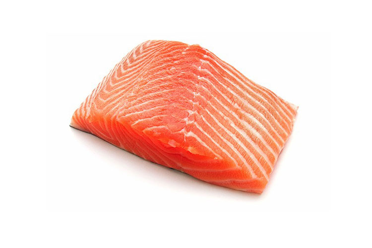 SKIN ON SALMON PORTIONS 180/220 5KG