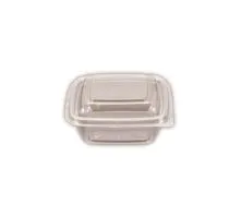 SQUARE SHOW BOWLS WITH DOME LIDS 250ML X 50