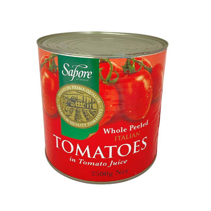 ITALIAN PEELED TOMATOES 2500GM