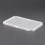 PLASTIC RECTANGULAR CONTAINER LIDS X 50