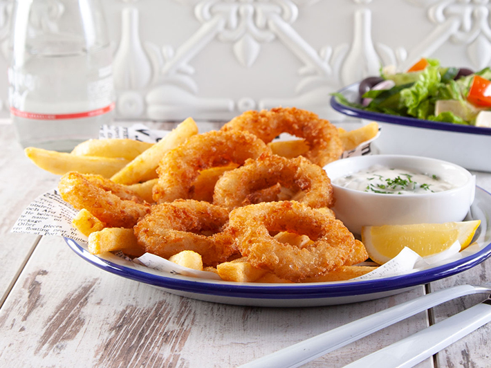 I&amp;J PANKO CRUMBED SQUID RINGS 1KG