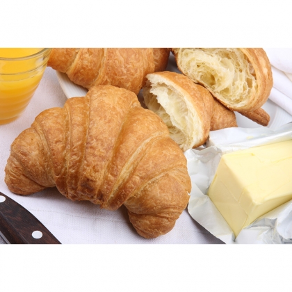 Large Butter Croissant Straight Fully Baked 95g x 36