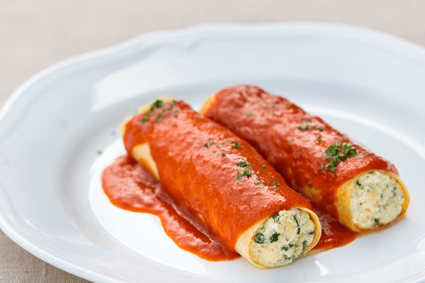 SPINACH &amp; RICOTTA CANNELLONI 140GM X 42