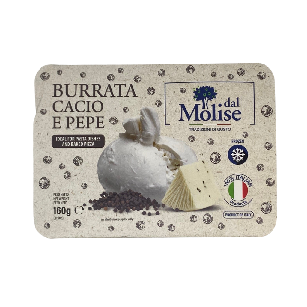 Burrata Cacio e Pepe IQF 160G (2X80G)