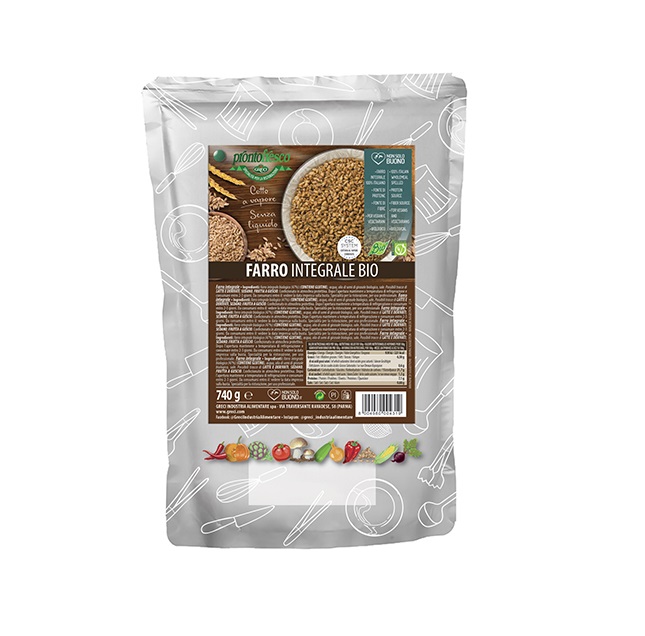 WHOLEMEAL SPELT (FARRO INTEGRALE) BIO MIX POUCH 750gG