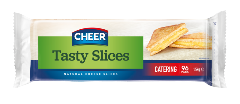 TASTY CHEESE SLICES 90 PIECE 1.5KG