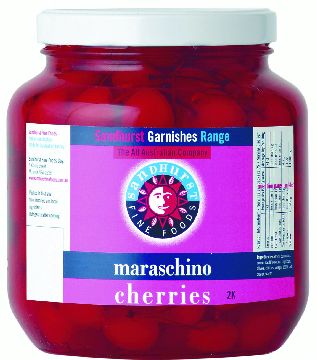 RED MARASCHINO CHERRIES 2KG