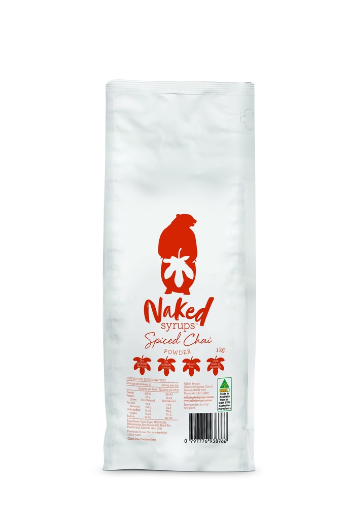 Naked Syrups Spiced Chai Powder 1kg