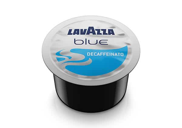 BOX 100 BLUE PODS CAPSULES COFFEE DECAFFEINATO