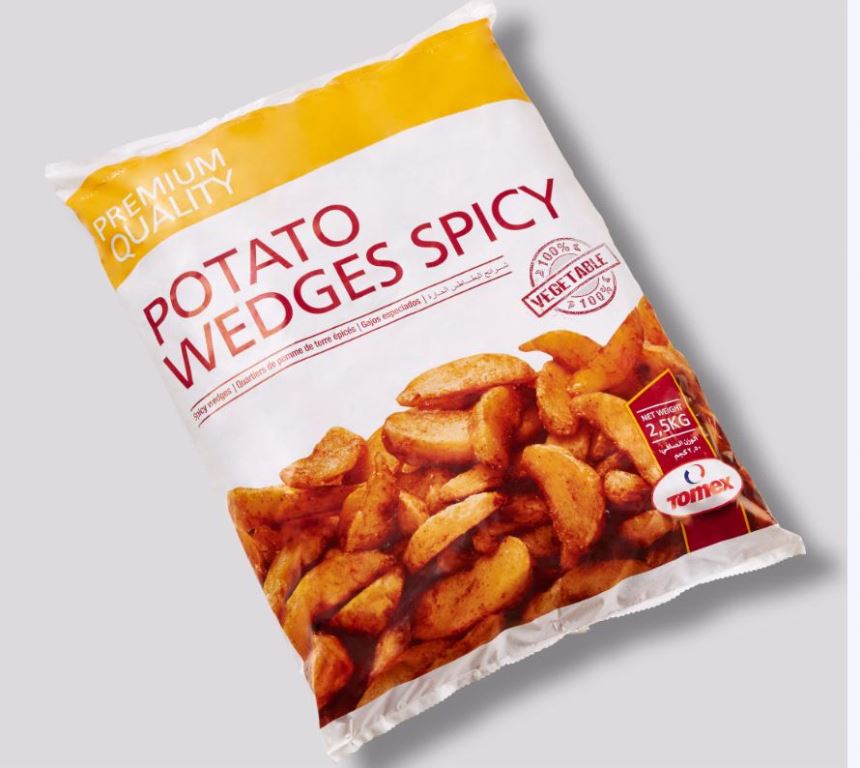 Spicy Potato Wedges 2.5kg x 4