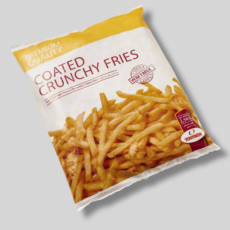 9mm Coated French Fries 2.5kg x 4