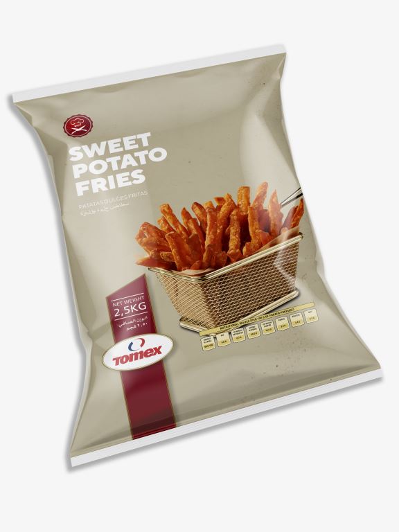 Battered Sweet Potato Fries 2.5kg x 4