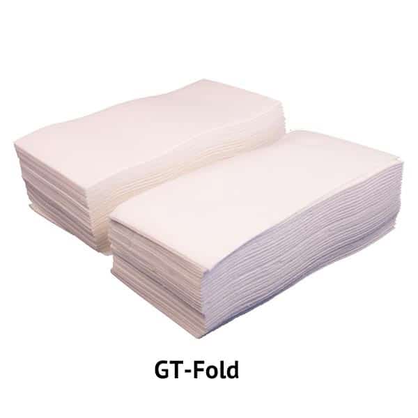 GT FOLD QUILTED WHITE DINNER NAPKINS X 1000
