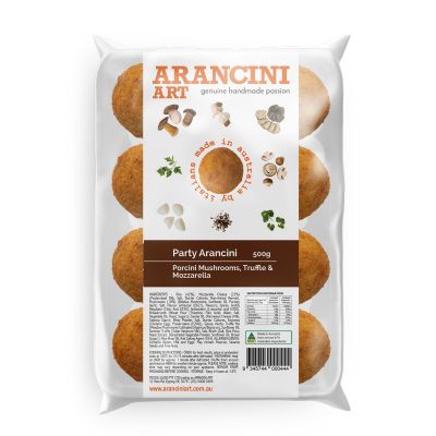 Arancini art porcini &amp; truffle 12 x 500g