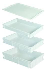 PLASTIC DOUGH BOX 60 X 40 X 13CM