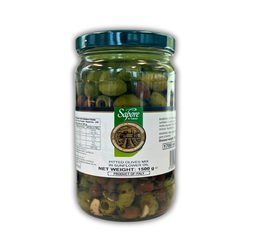 [OLIVES/MIXED] ITALIAN MIXED PITTED OLIVES 2kg