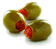 [OLIVES-SDT] GREEN SUN-DRIED TOMATOES STUFFED OLIVES 2KG