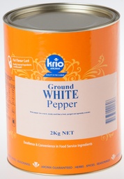 [PEPPER/WHITE] GROUND WHITE PEPPER 1KG