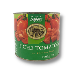 [TOMATO/DICED] SAPORE CHOPPED TOMATOES 2500G