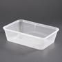 [CM650] CAPRI PLASTIC RECTANGULAR CONTAINERS 650ML X 50