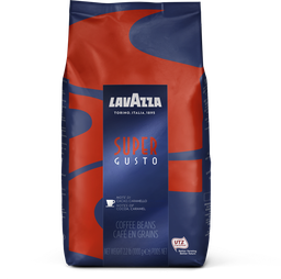 [LVZSGB] Lavazza Super Gusto UTZ 1KG Coffee Beans