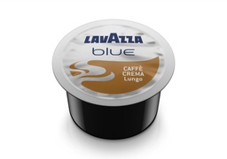 [LVZPODCC] BOX 100 BLUE PODS CAPSULES COFFEE CAFFE'CREMA LUNGO