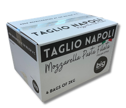 [BCTAGLIO4X2] MOZZARELLA TAGLIO NAPOLI  4 X 2KG