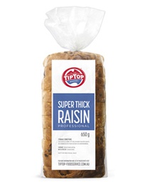 [RAISINTOAST] FOOD SERVICE THICK RAISIN TOAST 650GM X 6
