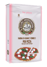 [FLOUR/ITALIAN] FARINA TIPO 00  E (PINK) PIZZA 10KG