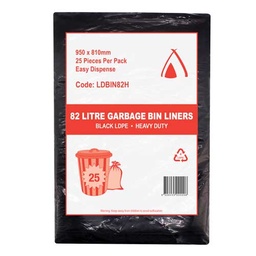 [GARBAGE] CaterPak Extra-HD Garbage Bags 82L x 25