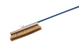 [GI-AC-SP2] BIG ROTATING HEAD OVEN BRUSH WITH BRASS BRISLES 27X8CM